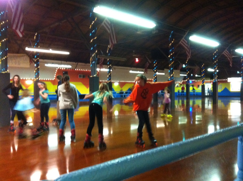 The Chagrin Valley Nation » Native Daughters Raced Around the Roller Rink